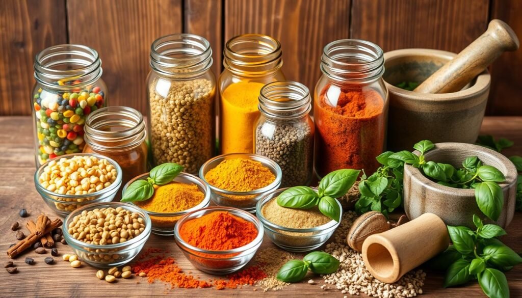 Essential kitchen spices for daily cooking Essential kitchen spices for daily cooking
