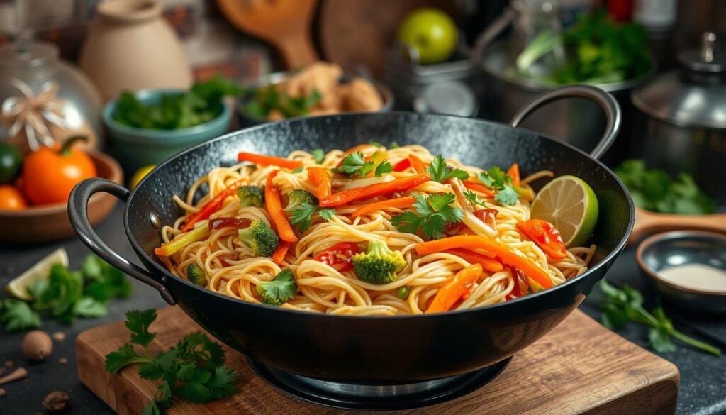 authentic rice noodle stir-fry authentic rice noodle stir-fry